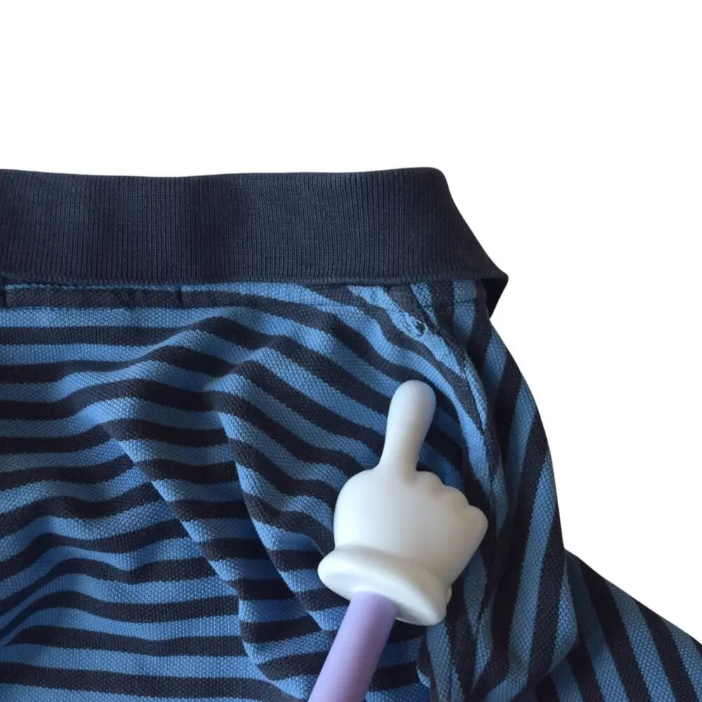 Polo Ralph Lauren Blue Striped Polo Shirt Mens XL